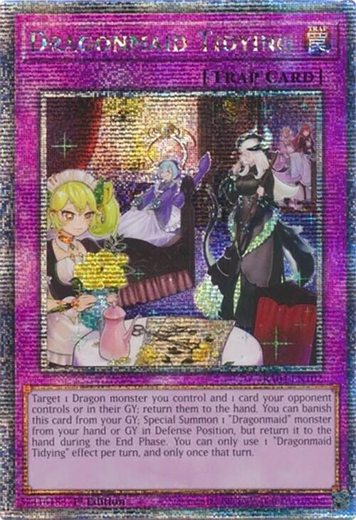 Dragonmaid Tidying [RA04-EN102] Quarter Century Secret Rare | Clutch Gaming