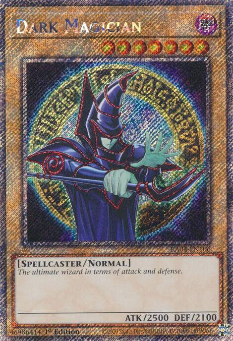 Dark Magician (9th Art) [RA04-EN106] Platinum Secret Rare | Clutch Gaming