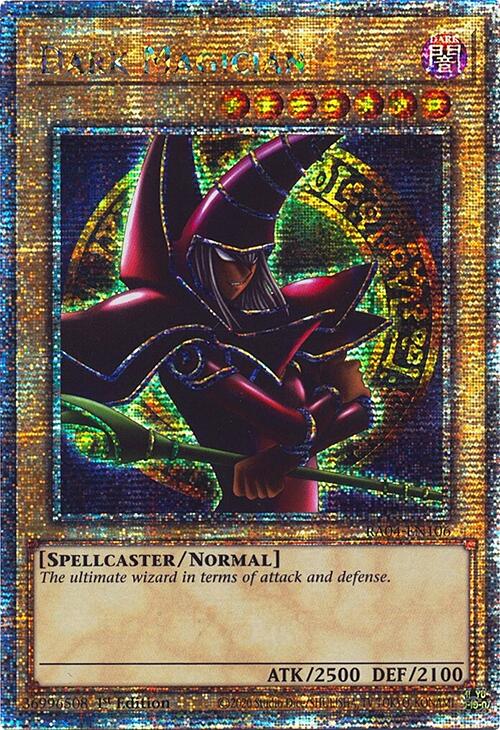 Dark Magician (Arkana) [RA04-EN106] Quarter Century Secret Rare | Clutch Gaming
