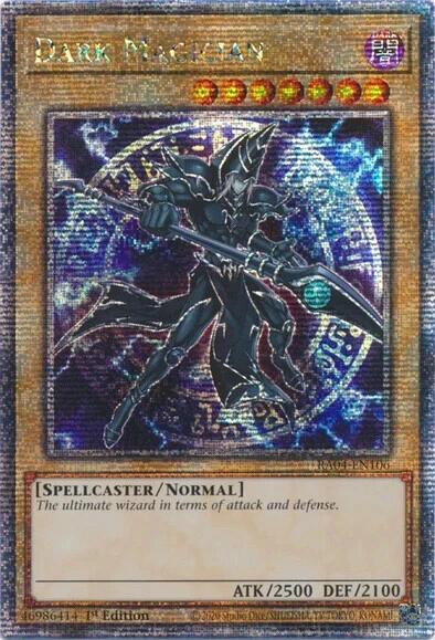 Dark Magician (7th Art) [RA04-EN106] Quarter Century Secret Rare | Clutch Gaming