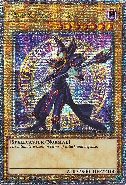 Dark Magician (8th Art) [RA04-EN106] Quarter Century Secret Rare | Clutch Gaming