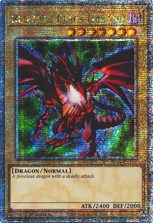Red-Eyes Black Dragon (4th Art) [RA04-EN109] Quarter Century Secret Rare | Clutch Gaming