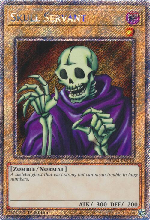Skull Servant [RA04-EN110] Platinum Secret Rare | Clutch Gaming