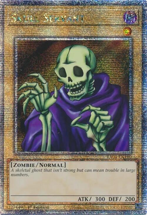 Skull Servant [RA04-EN110] Quarter Century Secret Rare | Clutch Gaming