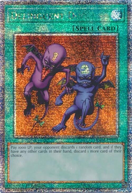 Delinquent Duo [RA04-EN114] Quarter Century Secret Rare | Clutch Gaming