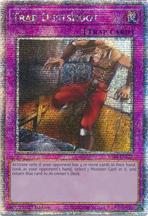 Trap Dustshoot [RA04-EN121] Quarter Century Secret Rare | Clutch Gaming