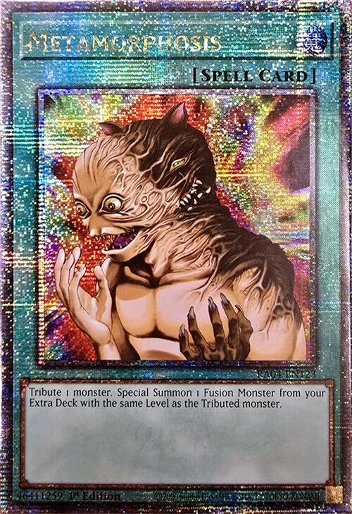 Metamorphosis [RA04-EN123] Quarter Century Secret Rare | Clutch Gaming
