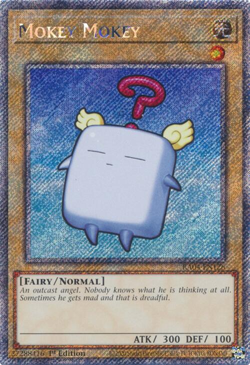 Mokey Mokey [RA04-EN126] Platinum Secret Rare | Clutch Gaming