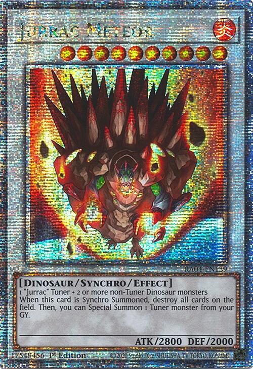 Jurrac Meteor [RA04-EN139] Quarter Century Secret Rare | Clutch Gaming
