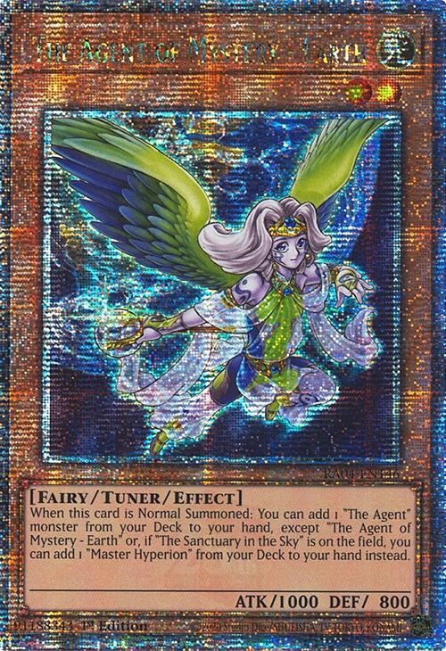 The Agent of Mystery - Earth [RA04-EN146] Quarter Century Secret Rare | Clutch Gaming