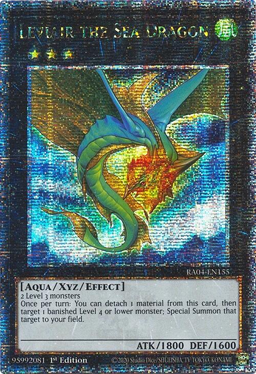 Leviair the Sea Dragon [RA04-EN155] Quarter Century Secret Rare | Clutch Gaming