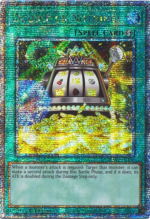 Double or Nothing! [RA04-EN156] Quarter Century Secret Rare | Clutch Gaming