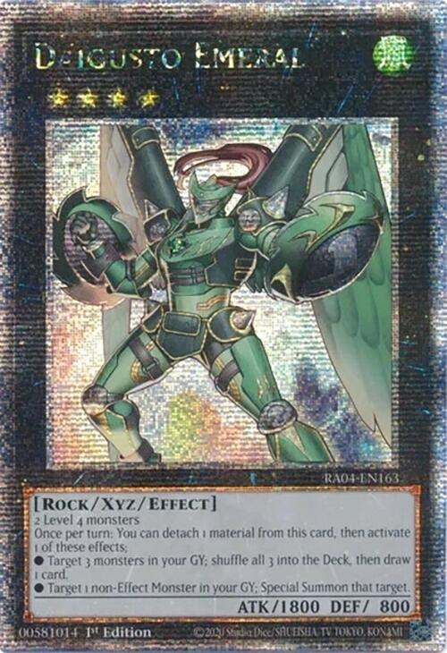 Daigusto Emeral [RA04-EN163] Quarter Century Secret Rare | Clutch Gaming