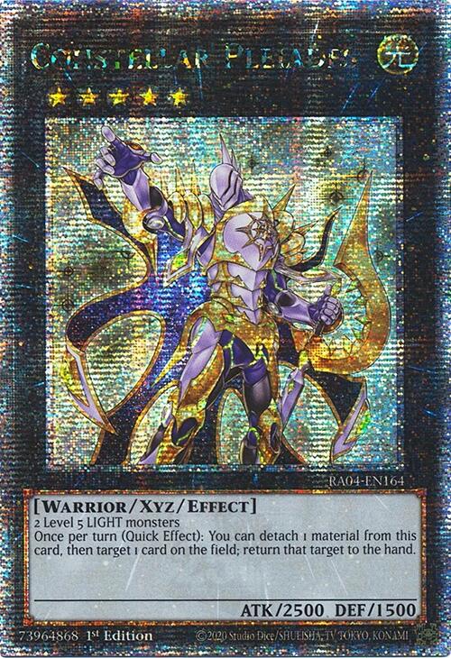 Constellar Pleiades [RA04-EN164] Quarter Century Secret Rare | Clutch Gaming