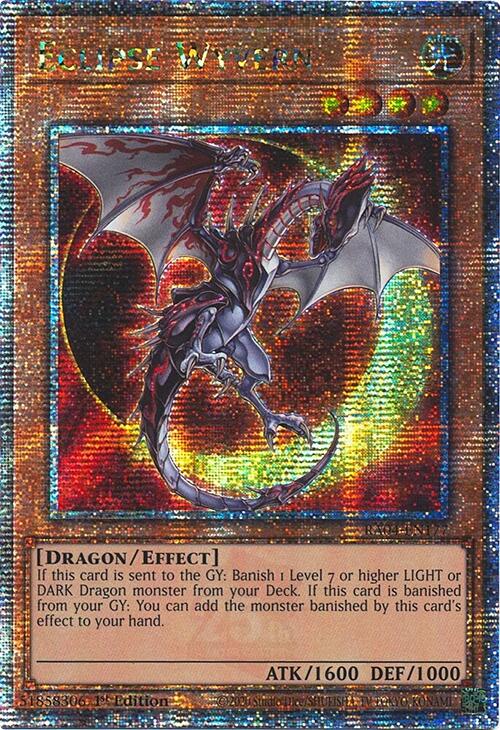 Eclipse Wyvern [RA04-EN177] Quarter Century Secret Rare | Clutch Gaming