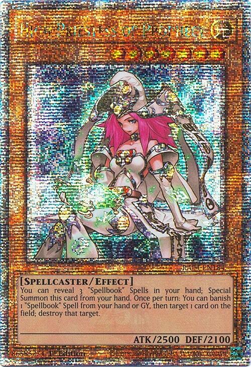 High Priestess of Prophecy [RA04-EN184] Quarter Century Secret Rare | Clutch Gaming