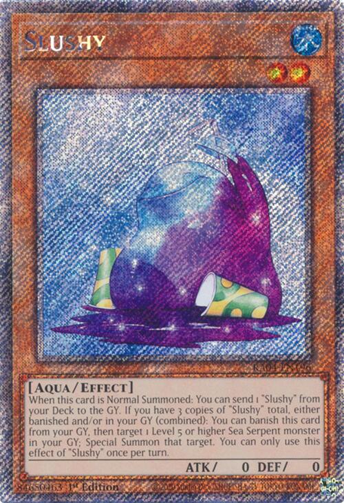Slushy [RA04-EN196] Platinum Secret Rare | Clutch Gaming