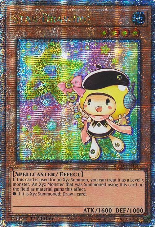 Star Drawing [RA04-EN199] Quarter Century Secret Rare | Clutch Gaming