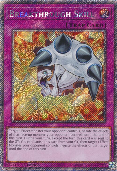 Breakthrough Skill [RA04-EN202] Platinum Secret Rare | Clutch Gaming