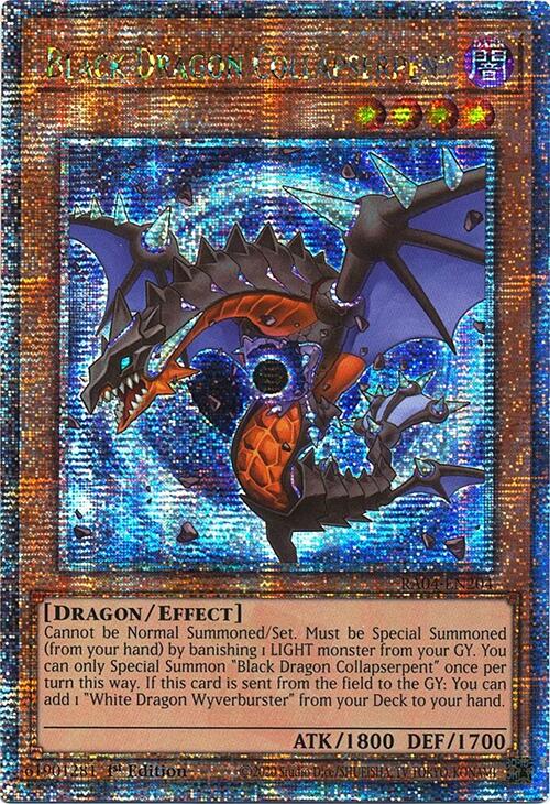 Black Dragon Collapserpent [RA04-EN204] Quarter Century Secret Rare | Clutch Gaming