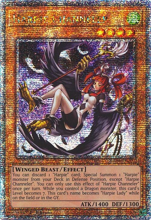 Harpie Channeler [RA04-EN207] Quarter Century Secret Rare | Clutch Gaming