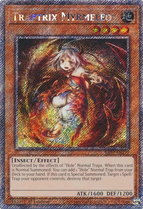 Traptrix Myrmeleo [RA04-EN210] Platinum Secret Rare | Clutch Gaming