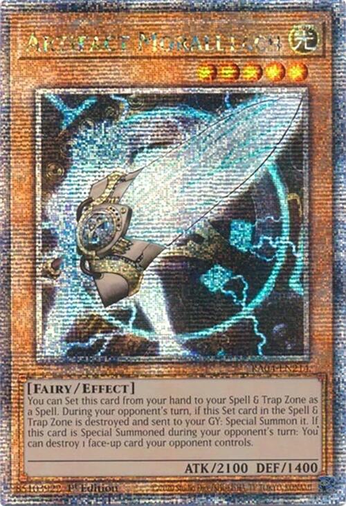 Artifact Moralltach [RA04-EN214] Quarter Century Secret Rare | Clutch Gaming