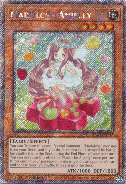 Madolche Anjelly [RA04-EN215] Platinum Secret Rare | Clutch Gaming