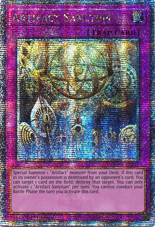 Artifact Sanctum [RA04-EN217] Quarter Century Secret Rare | Clutch Gaming
