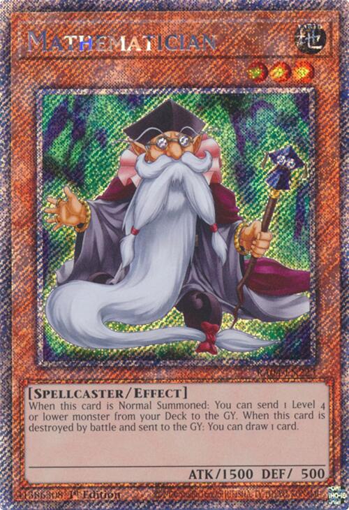 Mathematician [RA04-EN223] Platinum Secret Rare | Clutch Gaming