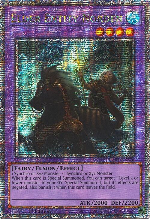 Elder Entity Norden [RA04-EN226] Quarter Century Secret Rare | Clutch Gaming