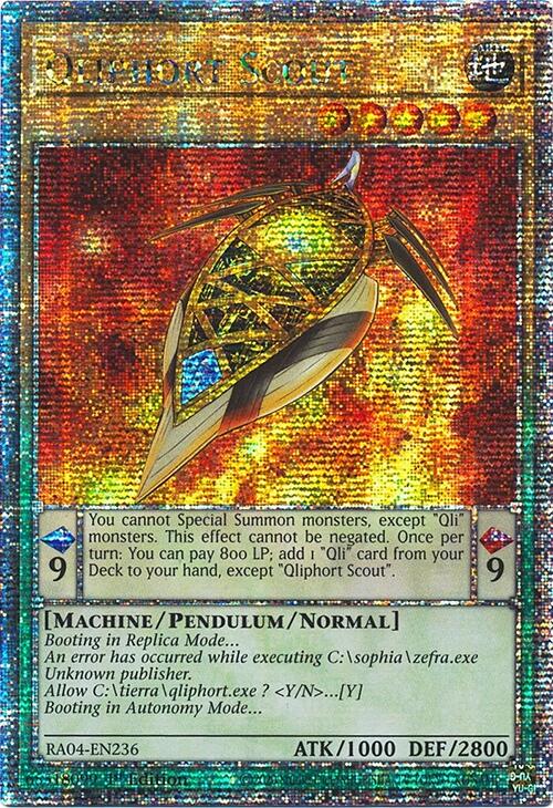 Qliphort Scout [RA04-EN236] Quarter Century Secret Rare | Clutch Gaming