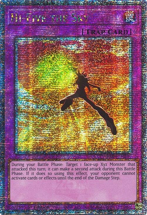 Hi-Five the Sky [RA04-EN239] Quarter Century Secret Rare | Clutch Gaming