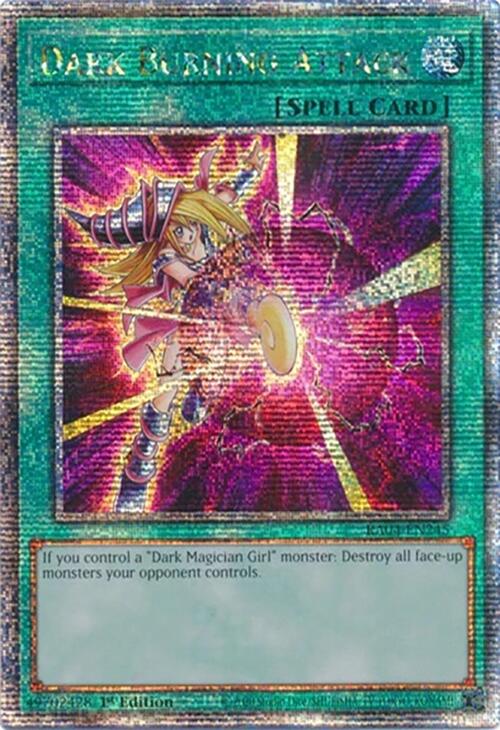 Dark Burning Attack [RA04-EN245] Quarter Century Secret Rare | Clutch Gaming