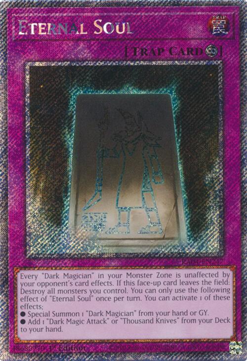 Eternal Soul [RA04-EN247] Platinum Secret Rare | Clutch Gaming