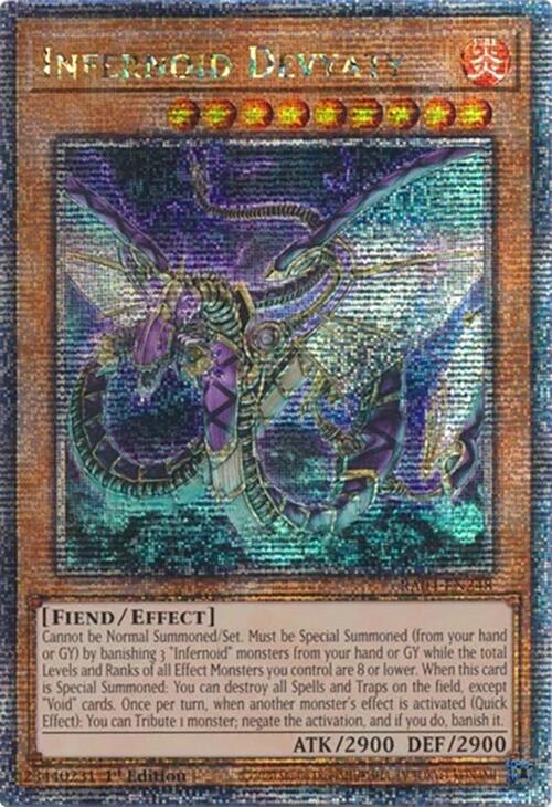Infernoid Devyaty [RA04-EN248] Quarter Century Secret Rare | Clutch Gaming