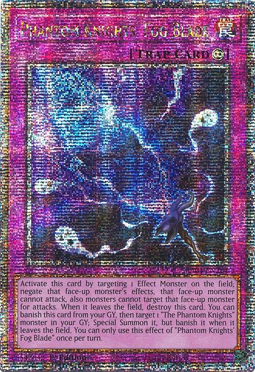 Phantom Knights' Fog Blade [RA04-EN264] Quarter Century Secret Rare | Clutch Gaming
