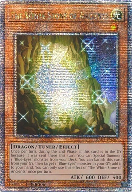 The White Stone of Ancients [RA04-EN267] Quarter Century Secret Rare | Clutch Gaming