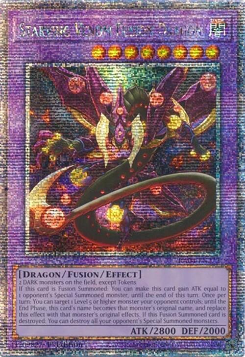 Starving Venom Fusion Dragon [RA04-EN272] Quarter Century Secret Rare | Clutch Gaming