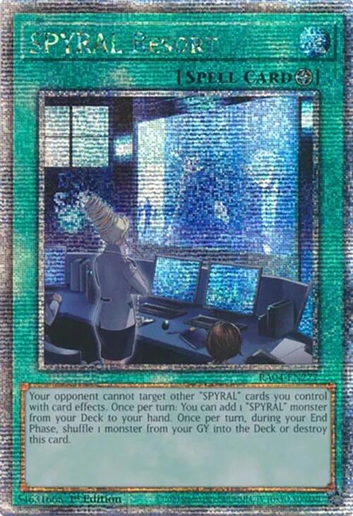 SPYRAL Resort [RA04-EN277] Quarter Century Secret Rare | Clutch Gaming