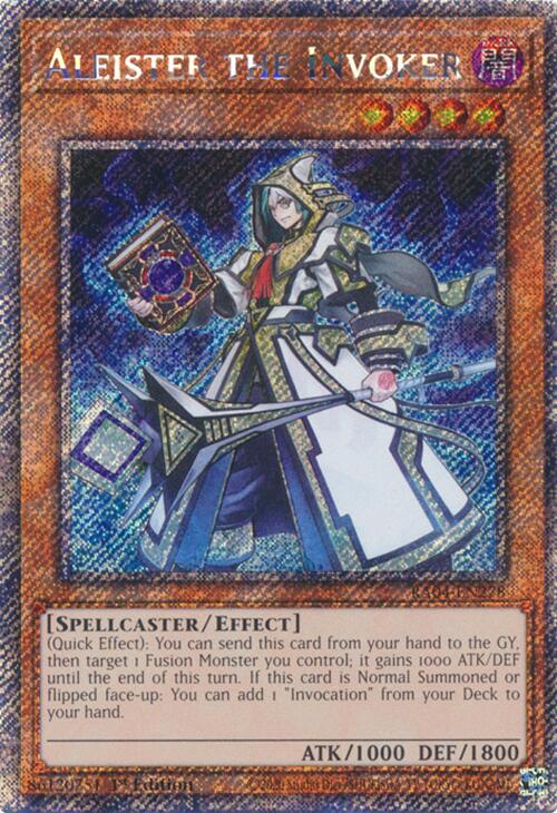 Aleister the Invoker [RA04-EN278] Platinum Secret Rare | Clutch Gaming