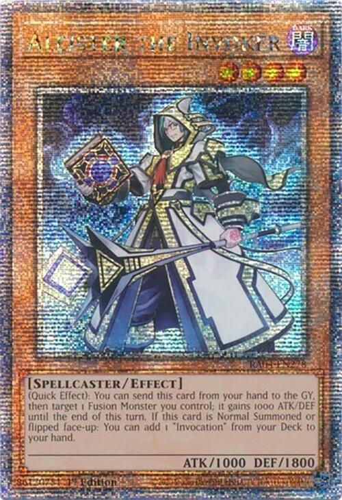 Aleister the Invoker [RA04-EN278] Quarter Century Secret Rare | Clutch Gaming