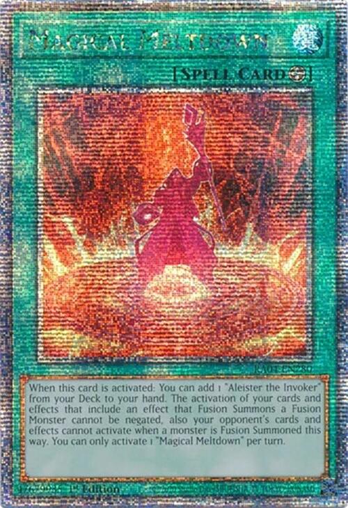 Magical Meltdown [RA04-EN280] Quarter Century Secret Rare | Clutch Gaming