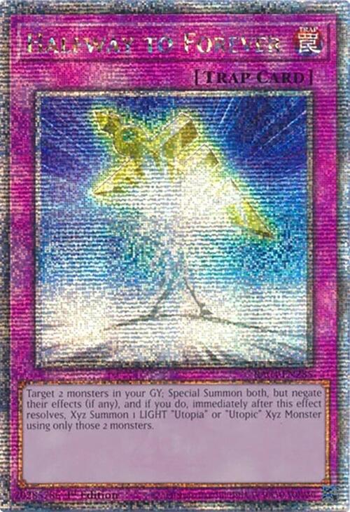 Halfway to Forever [RA04-EN285] Quarter Century Secret Rare | Clutch Gaming