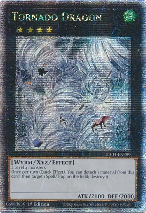 Tornado Dragon [RA04-EN289] Quarter Century Secret Rare | Clutch Gaming