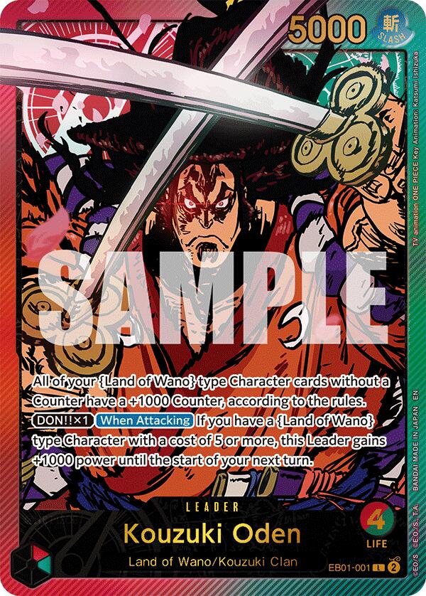Kouzuki Oden (SPR) [Extra Booster: Anime 25th Collection] | Clutch Gaming