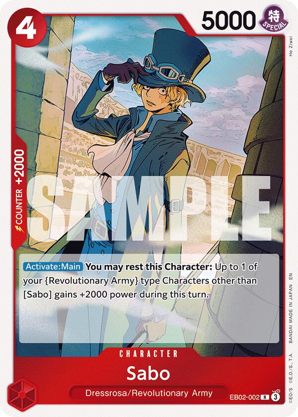 Sabo [Extra Booster: Anime 25th Collection] | Clutch Gaming