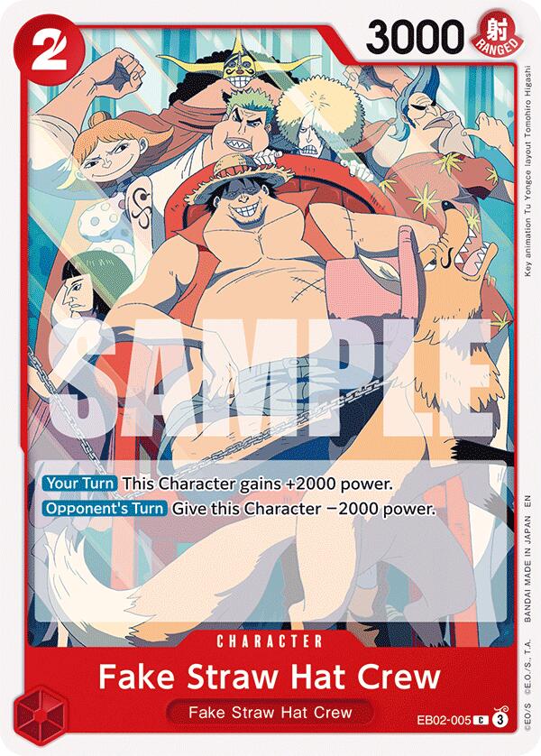 Fake Straw Hat Crew [Extra Booster: Anime 25th Collection] | Clutch Gaming
