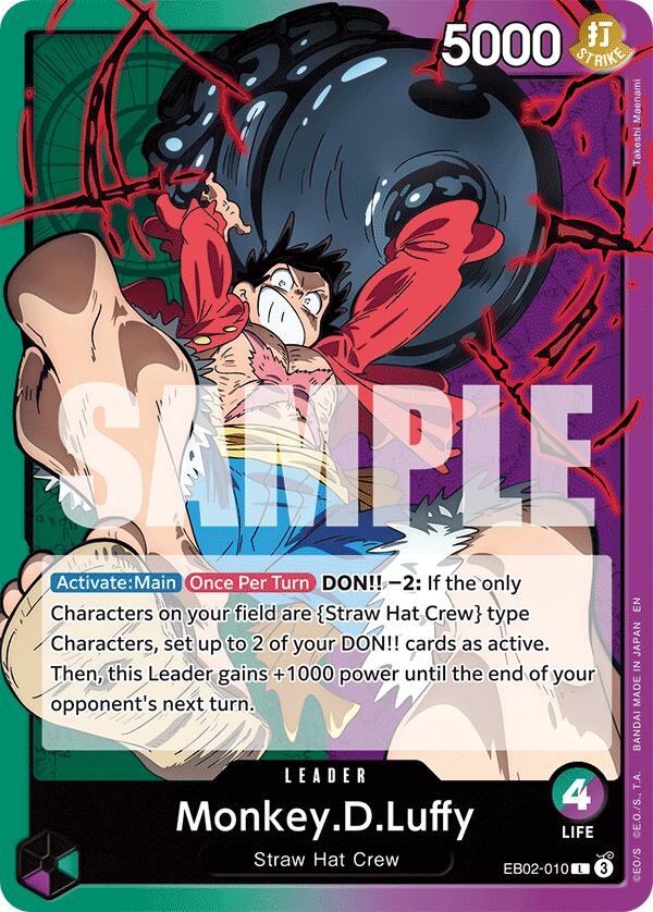 Monkey.D.Luffy (010) [Extra Booster: Anime 25th Collection] | Clutch Gaming