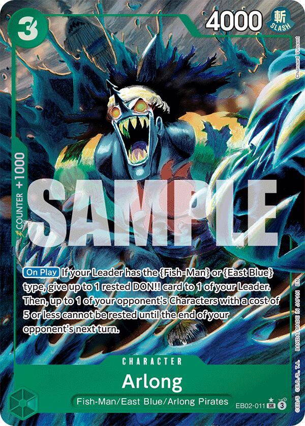 Arlong (Alternate Art) [Extra Booster: Anime 25th Collection] | Clutch Gaming